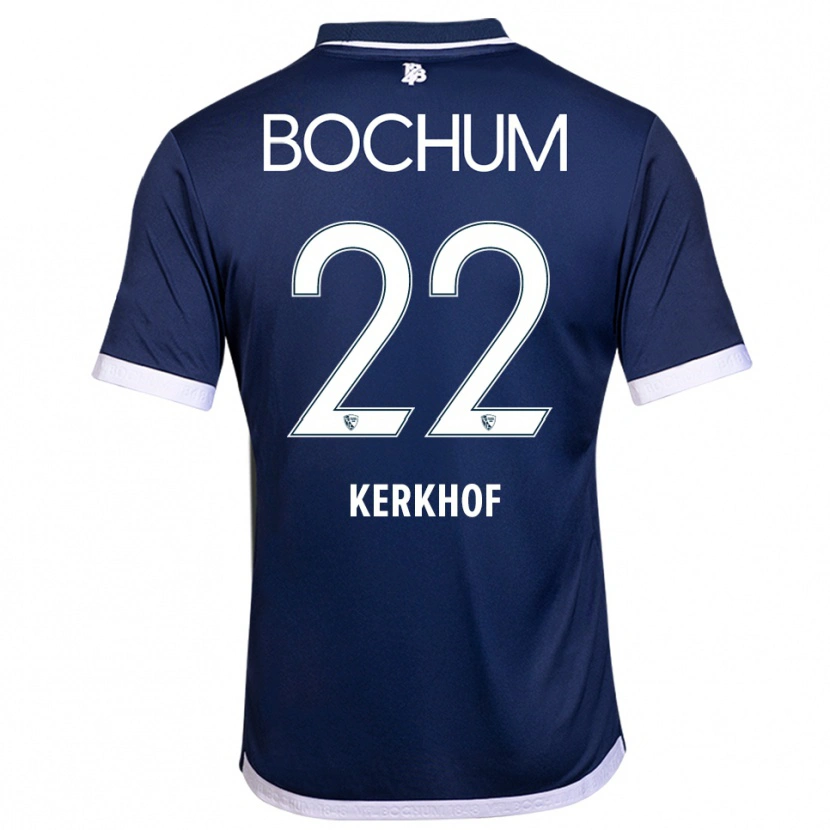 Danxen Heren Nina Kerkhof #22 Marine Wit Thuisshirt Thuistenue 2025/26 T-Shirt België