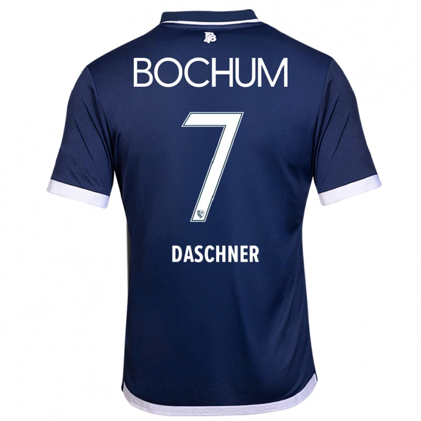 Danxen Heren Lukas Daschner #7 Marine Wit Thuisshirt Thuistenue 2025/26 T-Shirt België