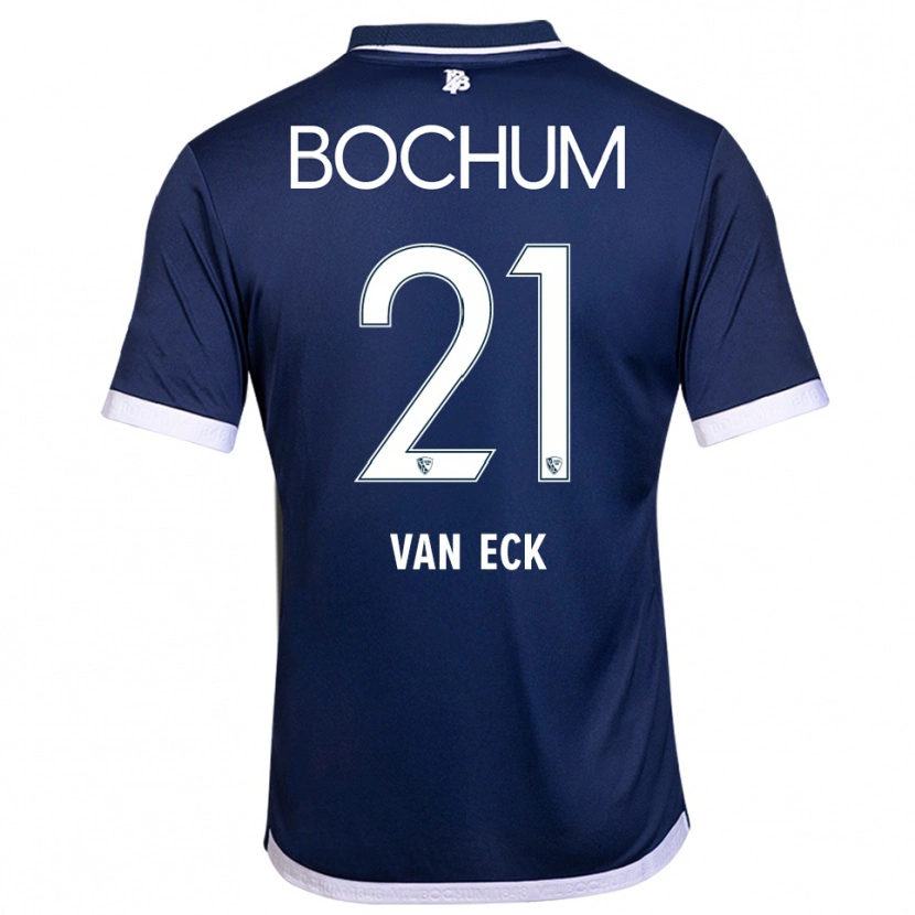Danxen Heren Ole Van Eck #21 Marine Wit Thuisshirt Thuistenue 2025/26 T-Shirt België