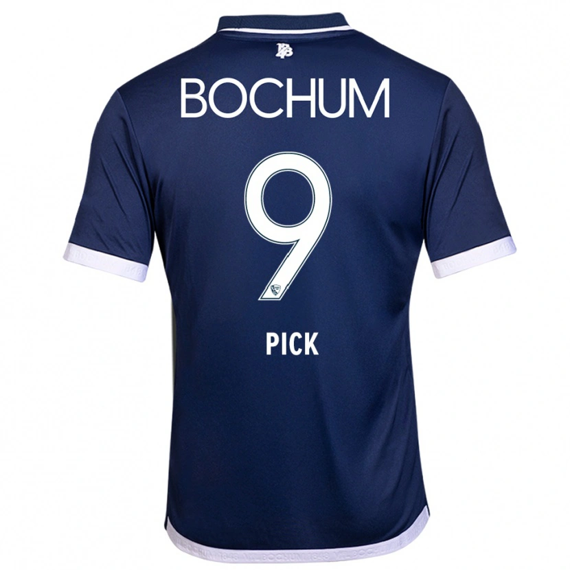 Danxen Heren Luis Pick #9 Marine Wit Thuisshirt Thuistenue 2025/26 T-Shirt België