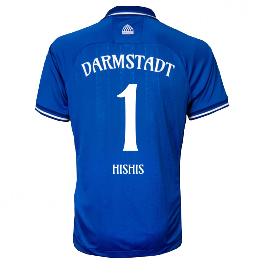 Danxen Heren Louvel Hishis #1 Blauw Wit Thuisshirt Thuistenue 2025/26 T-Shirt België