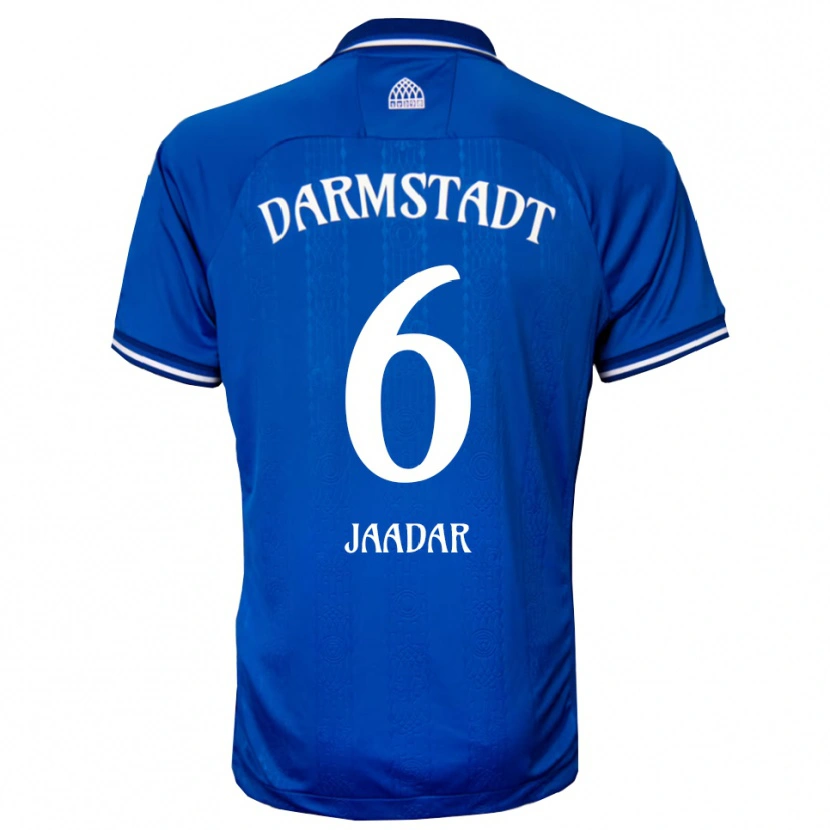 Danxen Heren Imad Jaadar #6 Blauw Wit Thuisshirt Thuistenue 2025/26 T-Shirt België