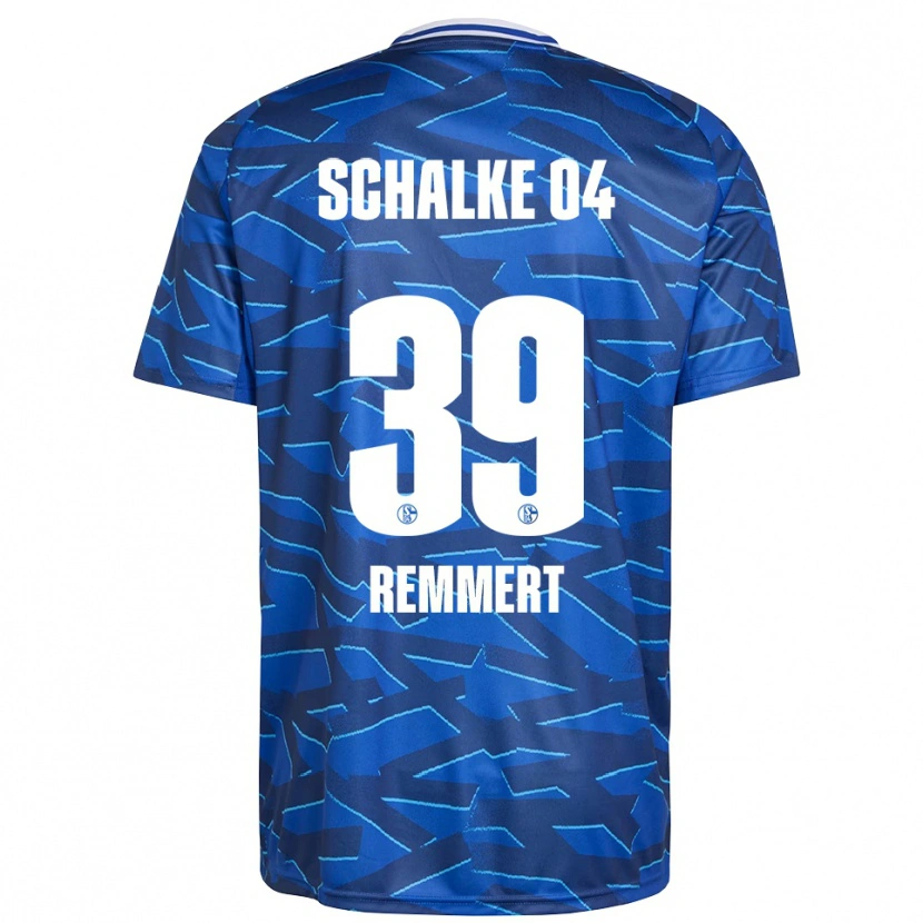 Danxen Heren Peter Remmert #39 Koningsblauw Wit Thuisshirt Thuistenue 2025/26 T-Shirt België