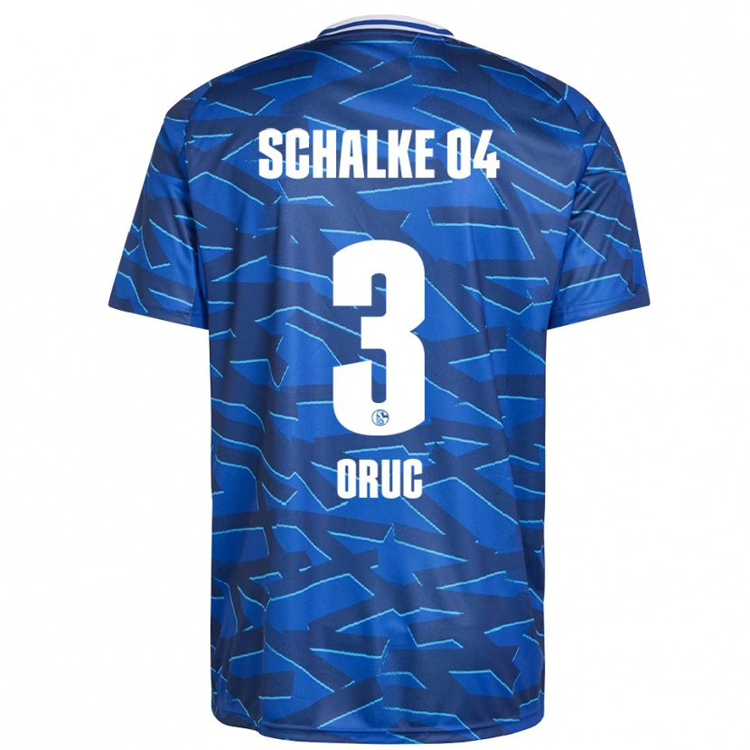 Danxen Heren Arda Oruç #3 Koningsblauw Wit Thuisshirt Thuistenue 2025/26 T-Shirt België