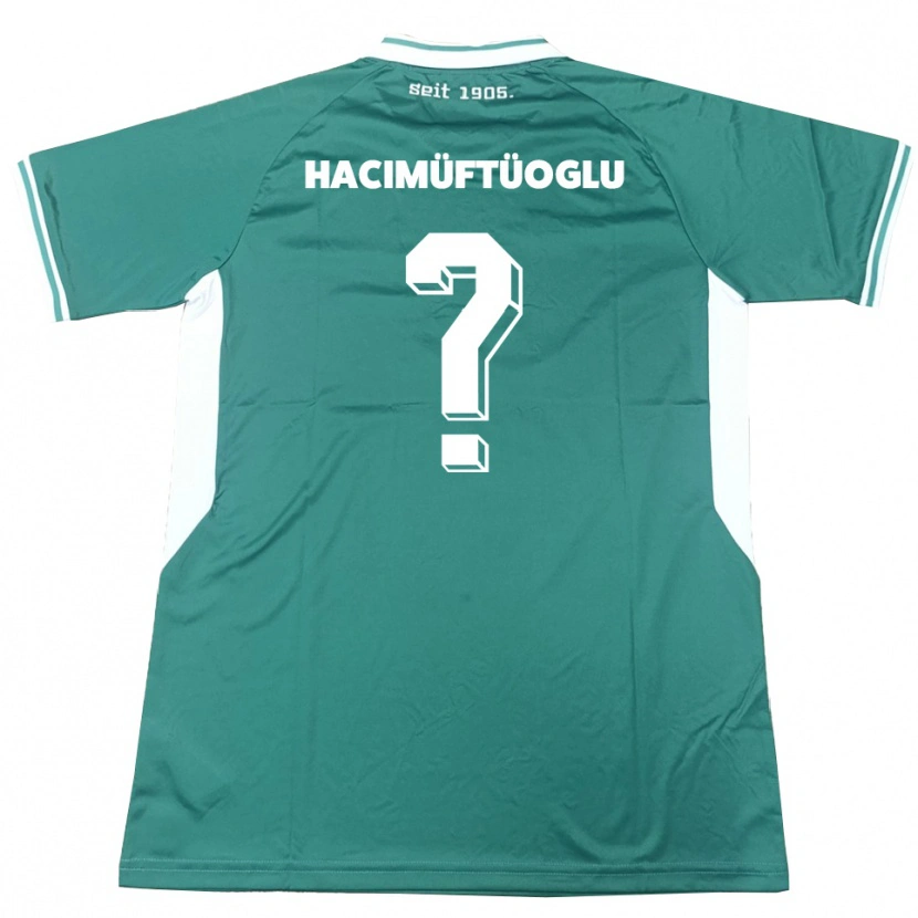 Danxen Heren Belinay Hacimüftüoglu #0 Groen Wit Thuisshirt Thuistenue 2025/26 T-Shirt België