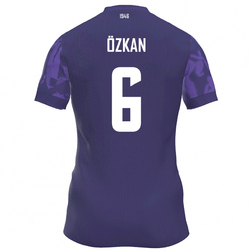 Danxen Heren Can Özkan #6 Paars Wit Thuisshirt Thuistenue 2025/26 T-Shirt België