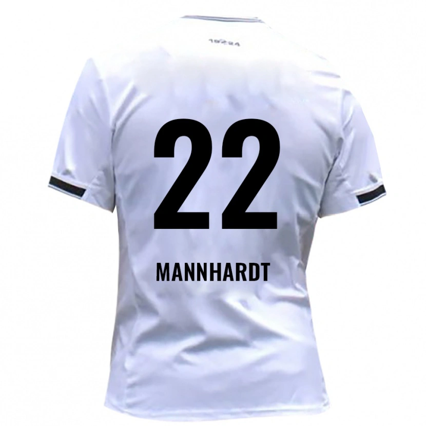 Danxen Heren Marco Mannhardt #22 Wit Rood Thuisshirt Thuistenue 2025/26 T-Shirt België