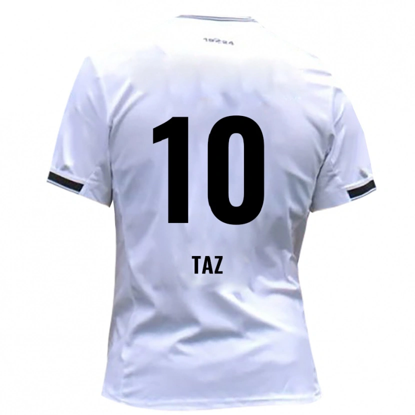Danxen Heren Berkan Taz #10 Wit Rood Thuisshirt Thuistenue 2025/26 T-Shirt België