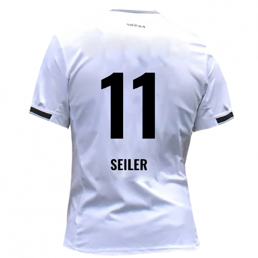Danxen Heren Janis Seiler #11 Wit Rood Thuisshirt Thuistenue 2025/26 T-Shirt België