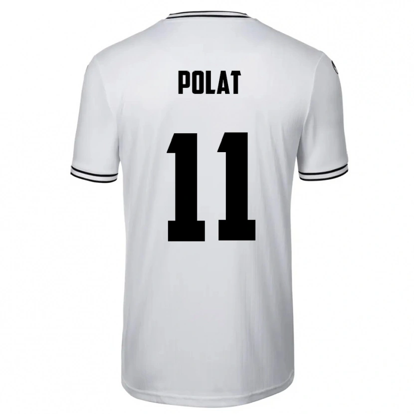 Danxen Heren Yalcin Polat #11 Wit Zwart Thuisshirt Thuistenue 2025/26 T-Shirt België