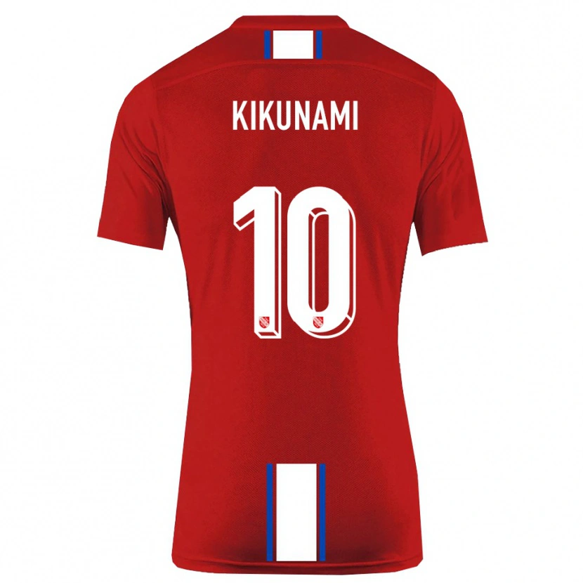Danxen Heren Ryou Kikunami #10 Rood Wit Thuisshirt Thuistenue 2025/26 T-Shirt België