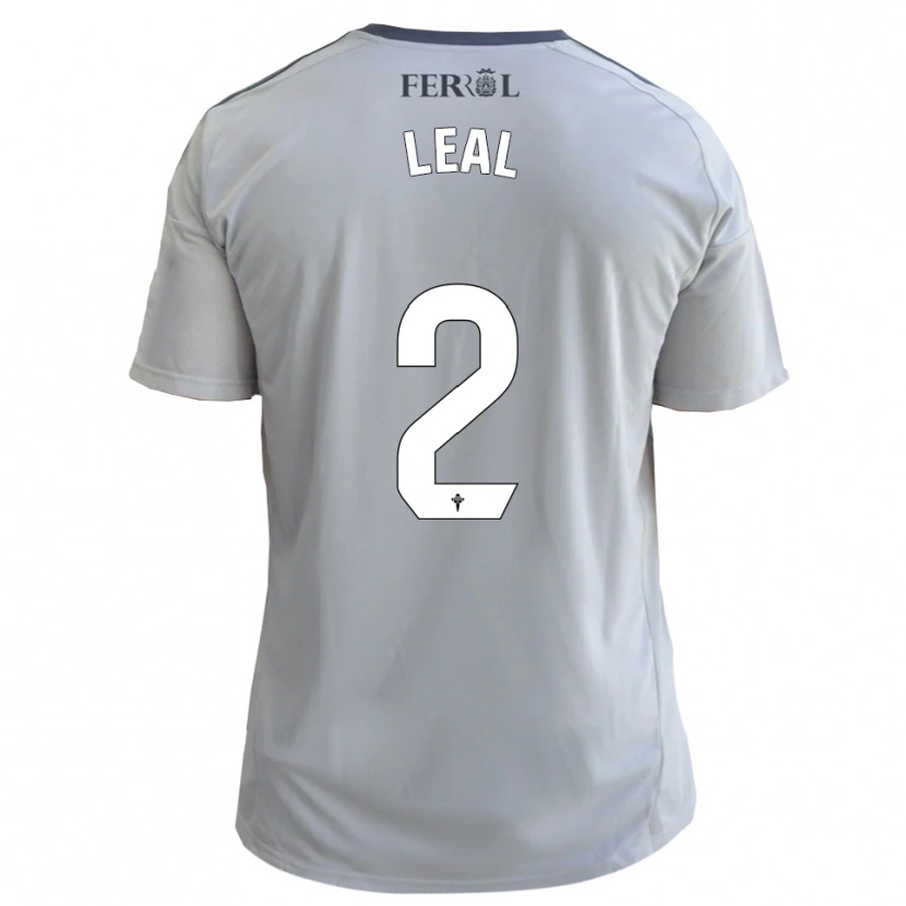 Danxen Heren Miguel Leal #2 Grijs Zilver Uitshirt Uittenue 2025/26 T-Shirt België
