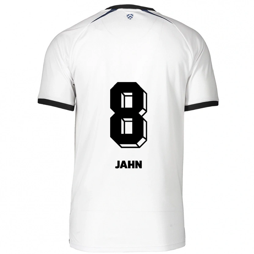 Danxen Heren Pamela Jahn #8 Wit Zwart Uitshirt Uittenue 2025/26 T-Shirt België