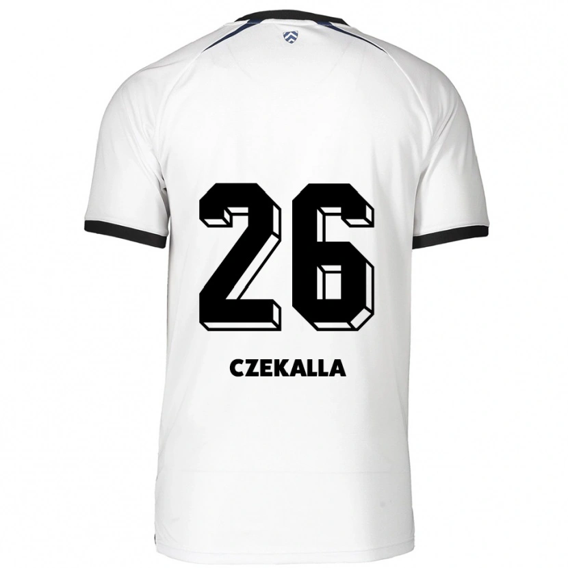 Danxen Heren Anna Czekalla #26 Wit Zwart Uitshirt Uittenue 2025/26 T-Shirt België