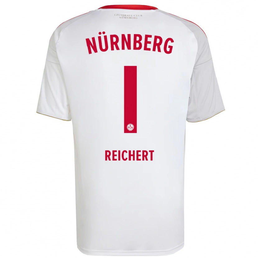 Danxen Heren Jan Reichert #1 Wit Rood Uitshirt Uittenue 2025/26 T-Shirt België