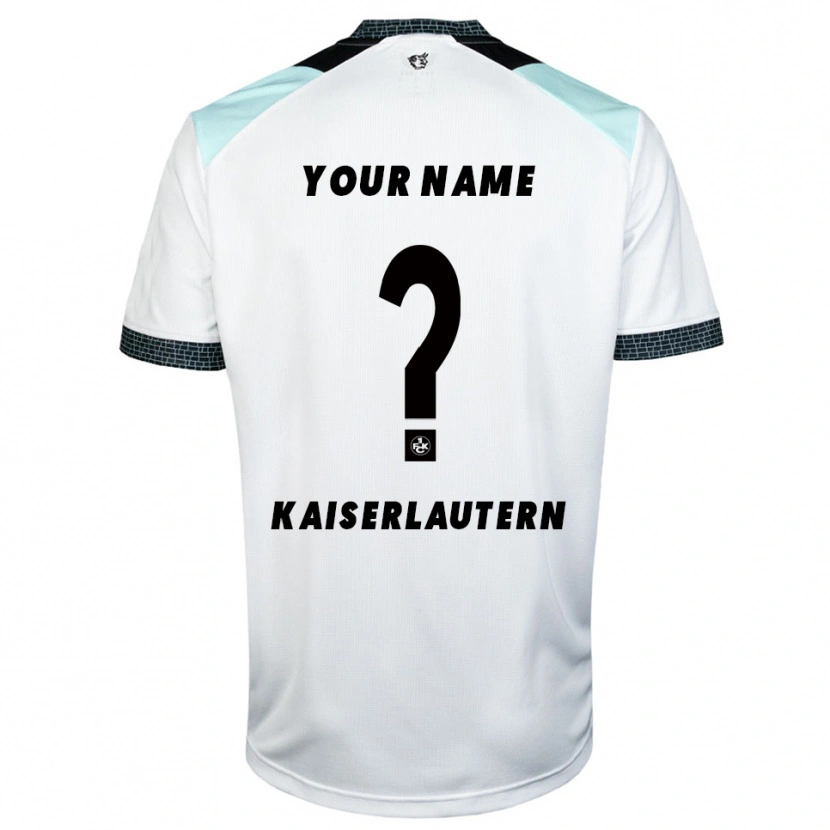 Danxen Heren Uw Naam #0 Wit Zwart Uitshirt Uittenue 2025/26 T-Shirt België