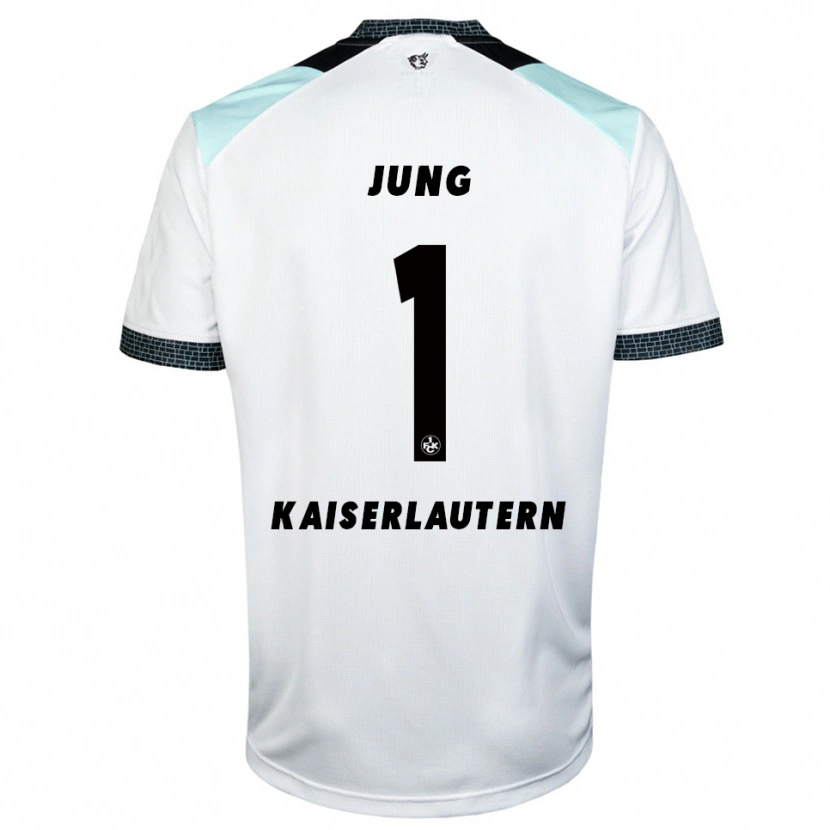 Danxen Heren Moritz Jung #1 Wit Zwart Uitshirt Uittenue 2025/26 T-Shirt België