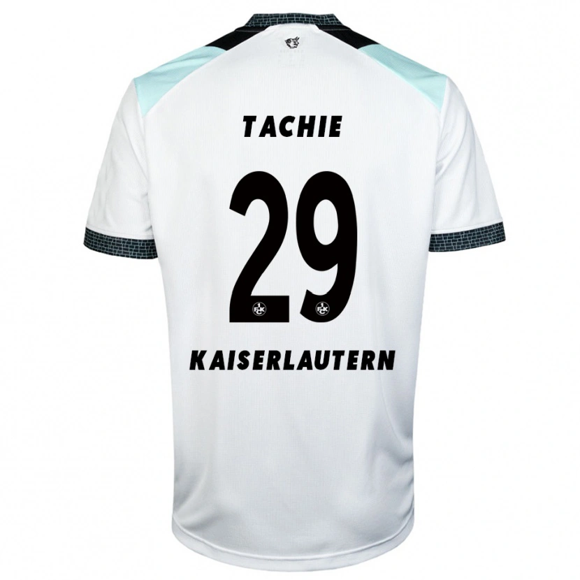 Danxen Heren Richmond Tachie #29 Wit Zwart Uitshirt Uittenue 2025/26 T-Shirt België