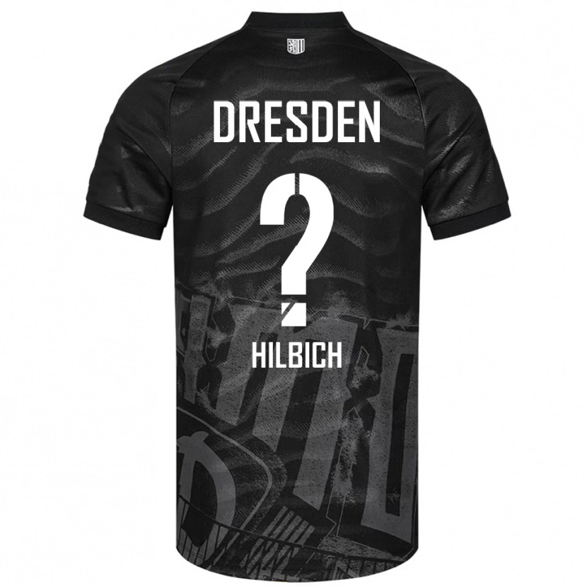 Danxen Heren Amelie Hilbich #0 Zwart Grijs Uitshirt Uittenue 2025/26 T-Shirt België