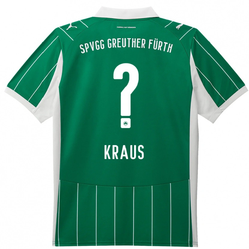 Danxen Heren Scarlett Kraus #0 Groen Wit Uitshirt Uittenue 2025/26 T-Shirt België