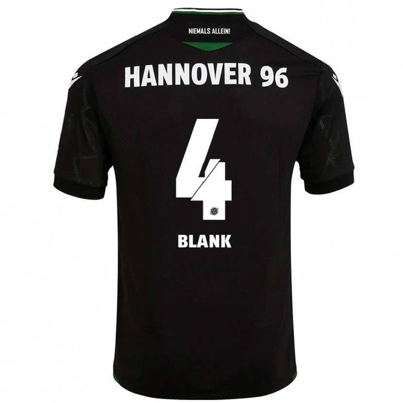 Danxen Heren Hendry Blank #4 Zwart Groen Uitshirt Uittenue 2025/26 T-Shirt België
