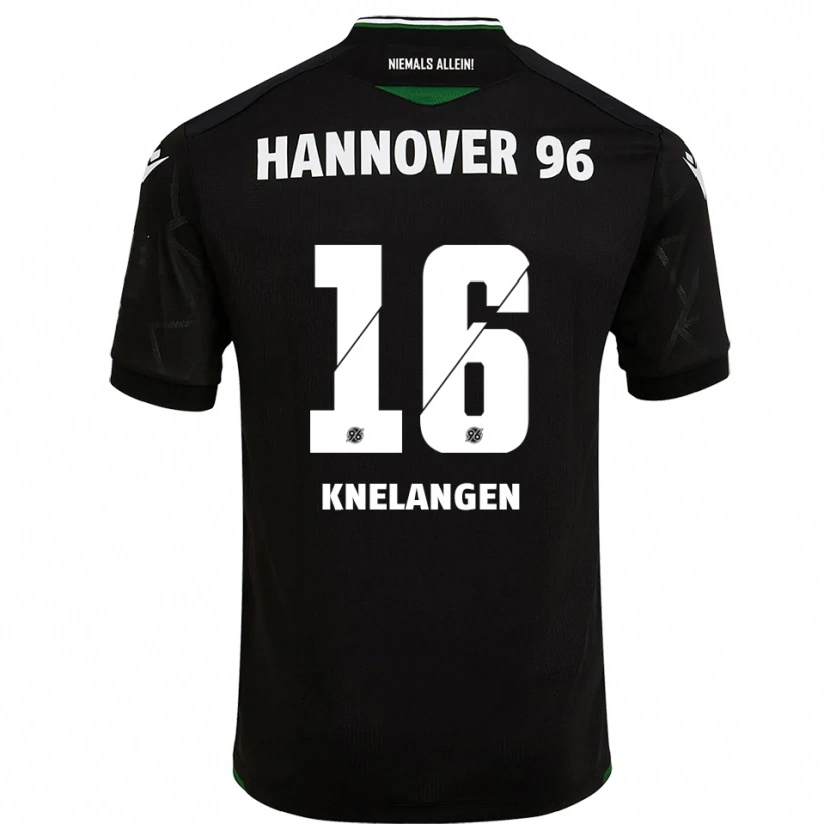 Danxen Heren Luka Knelangen #16 Zwart Groen Uitshirt Uittenue 2025/26 T-Shirt België