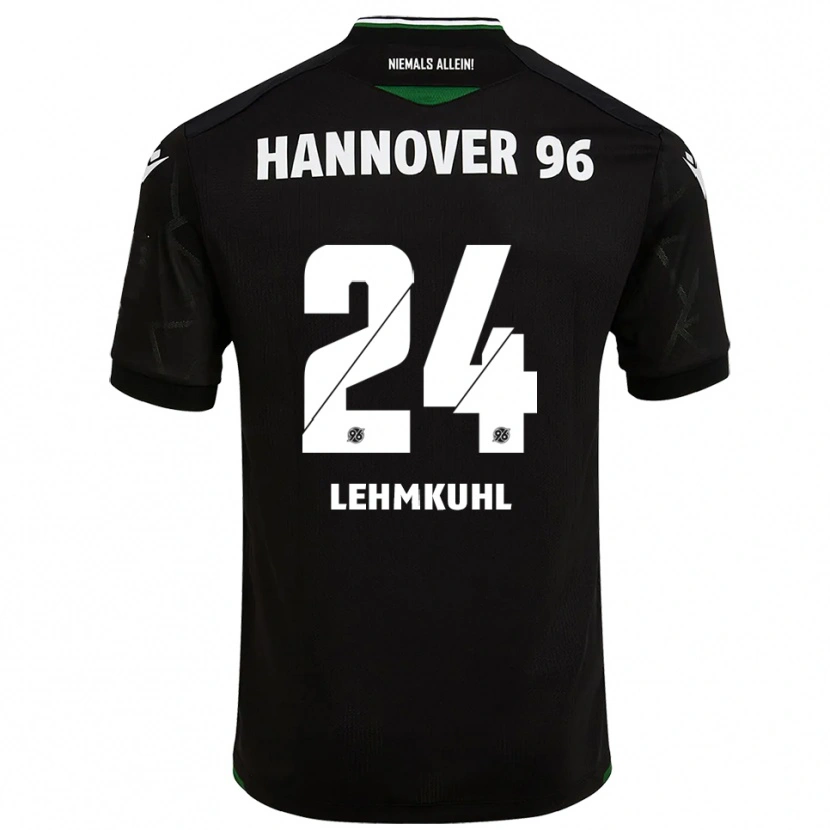 Danxen Heren Camillo Lehmkuhl #24 Zwart Groen Uitshirt Uittenue 2025/26 T-Shirt België