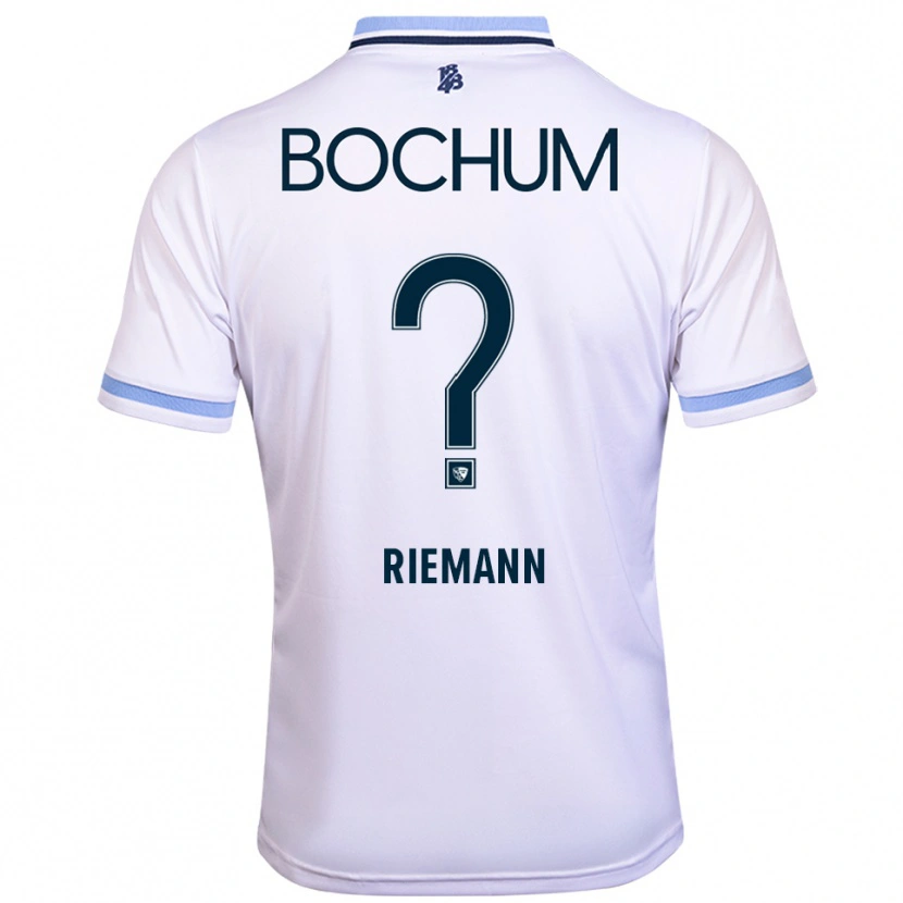 Danxen Heren Manuel Riemann #0 Wit Hemelsblauw Uitshirt Uittenue 2025/26 T-Shirt België