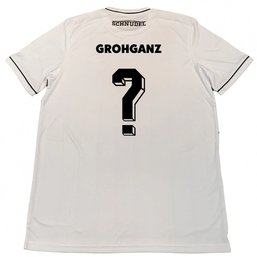 Danxen Heren Maren Grohganz #0 Wit Zwart Uitshirt Uittenue 2025/26 T-Shirt België