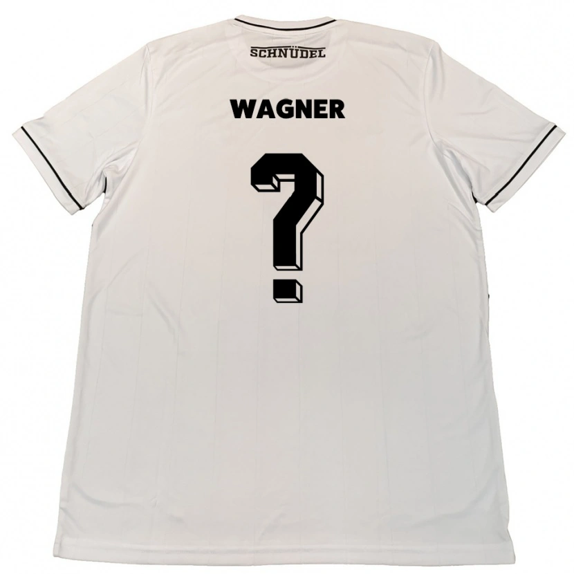 Danxen Heren Jennifer Wagner #0 Wit Zwart Uitshirt Uittenue 2025/26 T-Shirt België