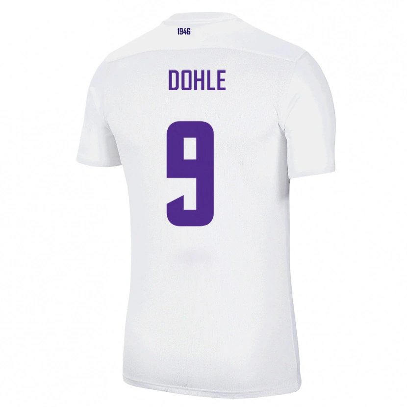 Danxen Heren Leo Dohle #9 Wit Groen Uitshirt Uittenue 2025/26 T-Shirt België