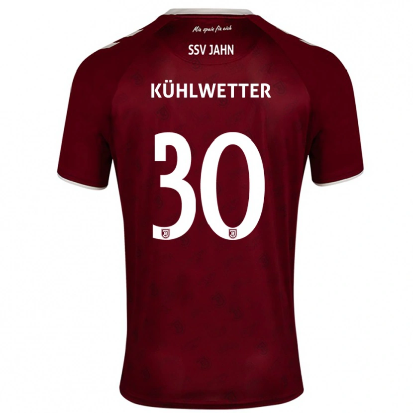 Danxen Heren Christian Kühlwetter #30 Bordeaux Wit Uitshirt Uittenue 2025/26 T-Shirt België