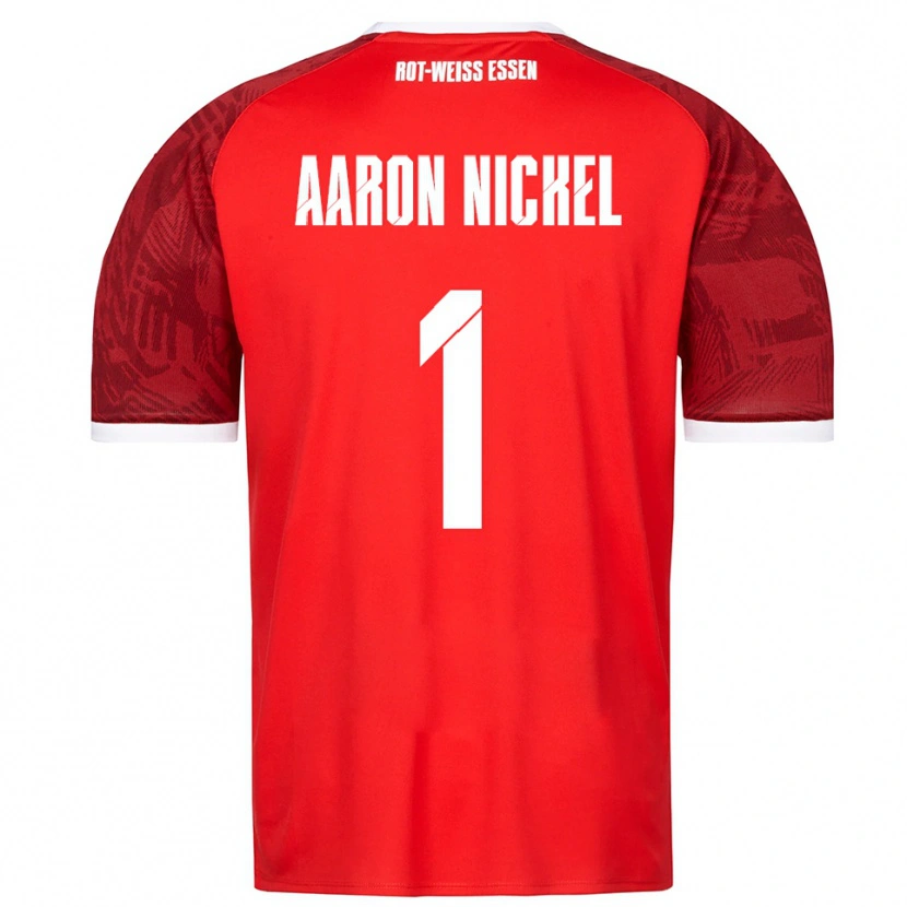 Danxen Heren Arvit Aaron Nickel #1 Rood Bordeaux Wit Uitshirt Uittenue 2025/26 T-Shirt België