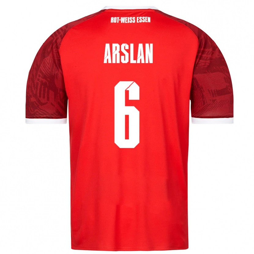 Danxen Heren Ahmet Arslan #6 Rood Bordeaux Wit Uitshirt Uittenue 2025/26 T-Shirt België