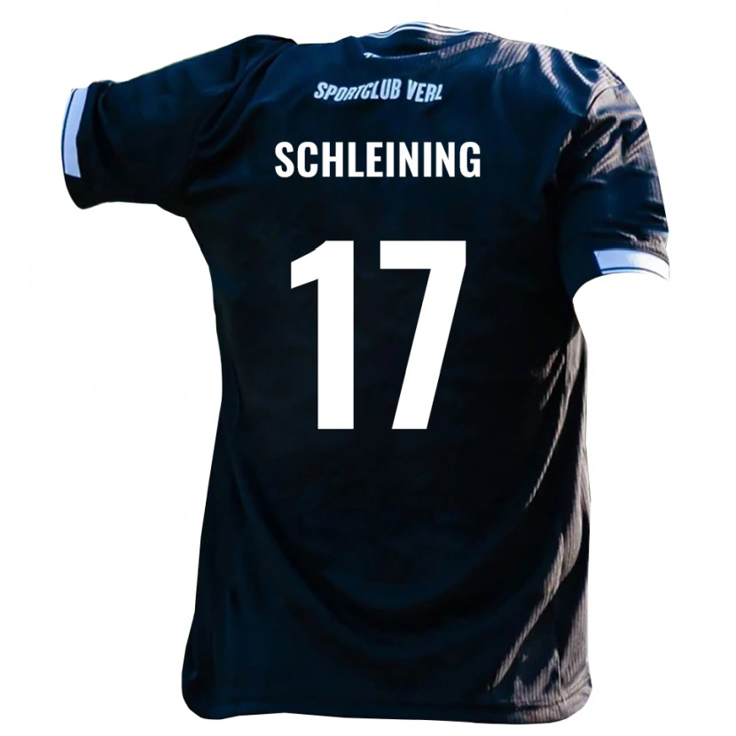 Danxen Heren Marvin Schleining #17 Zwart Wit Uitshirt Uittenue 2025/26 T-Shirt België