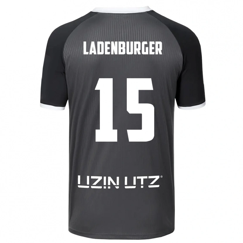 Danxen Heren Linus Ladenburger #15 Grijs Wit Uitshirt Uittenue 2025/26 T-Shirt België