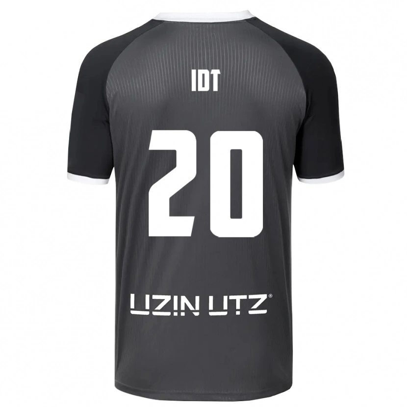 Danxen Heren David Idt #20 Grijs Wit Uitshirt Uittenue 2025/26 T-Shirt België