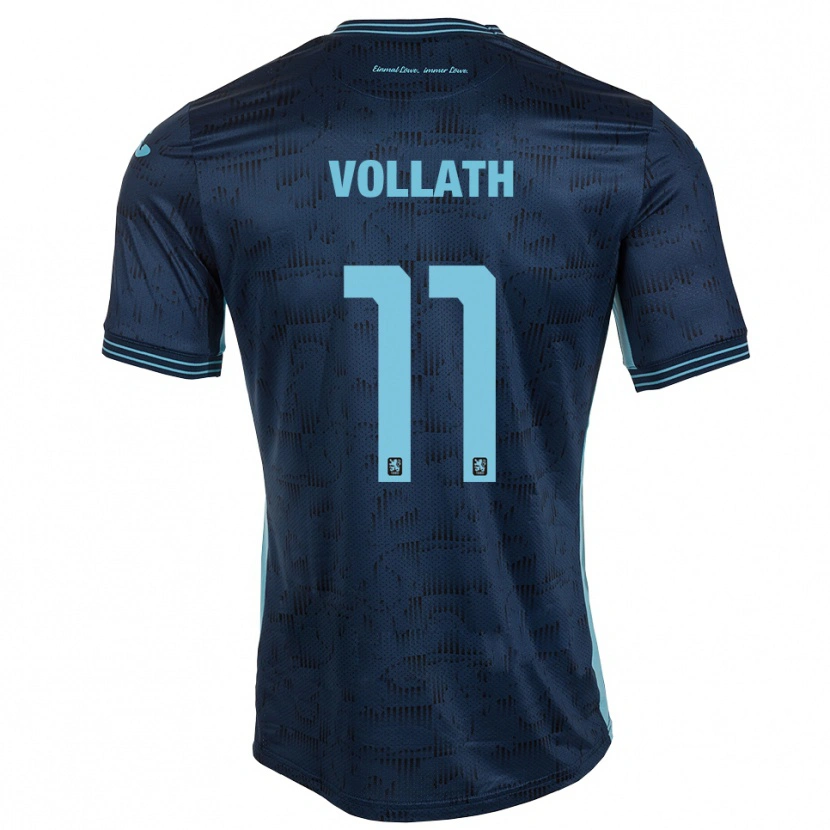 Danxen Heren René Vollath #11 Koningsblauw Uitshirt Uittenue 2025/26 T-Shirt België