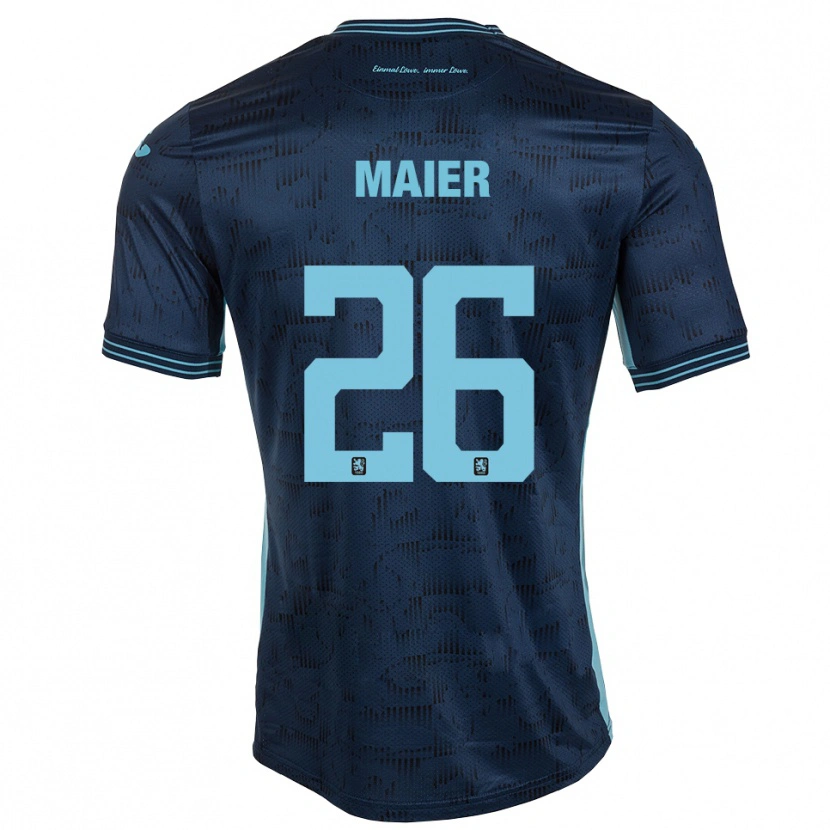 Danxen Heren Philipp Maier #26 Koningsblauw Uitshirt Uittenue 2025/26 T-Shirt België