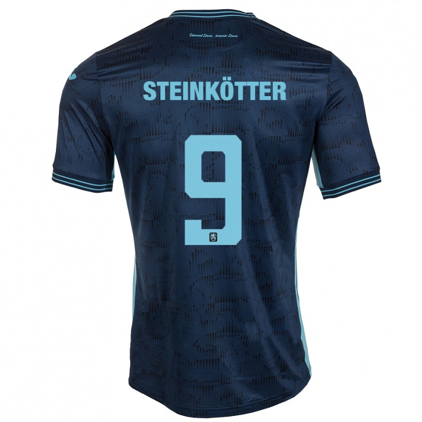 Danxen Heren Justin Steinkötter #9 Koningsblauw Uitshirt Uittenue 2025/26 T-Shirt België