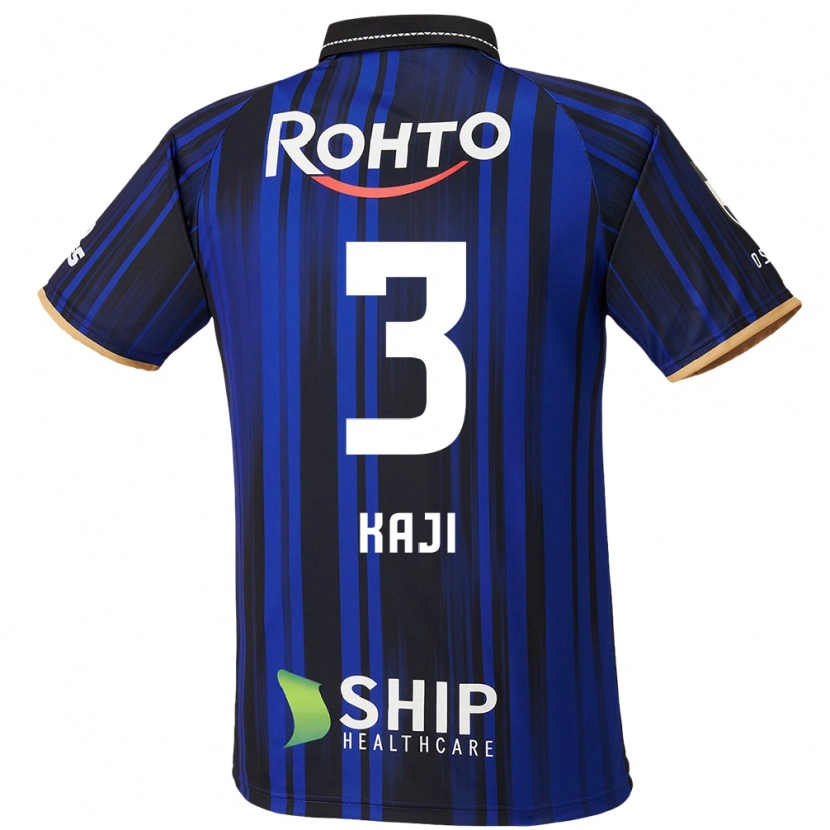 Danxen Kinderen Rihito Kaji #3 Blauw Wit Zwart Thuisshirt Thuistenue 2025/26 T-Shirt België