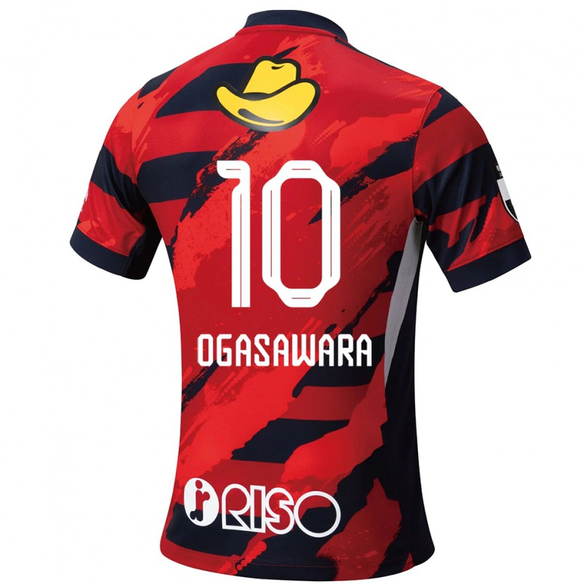 Danxen Kinderen Shoma Ogasawara #10 Rood Zwart Thuisshirt Thuistenue 2025/26 T-Shirt België