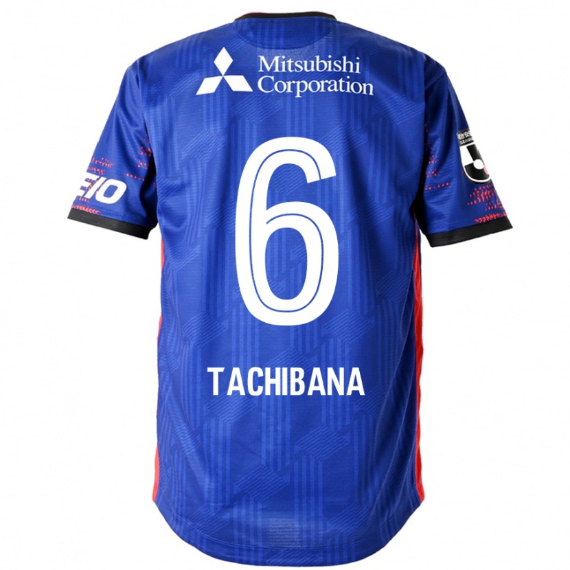 Danxen Kinderen Keigo Tachibana #6 Koningsblauw Wit Thuisshirt Thuistenue 2025/26 T-Shirt België