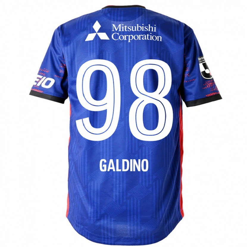Danxen Kinderen Everton Galdino #98 Koningsblauw Wit Thuisshirt Thuistenue 2025/26 T-Shirt België