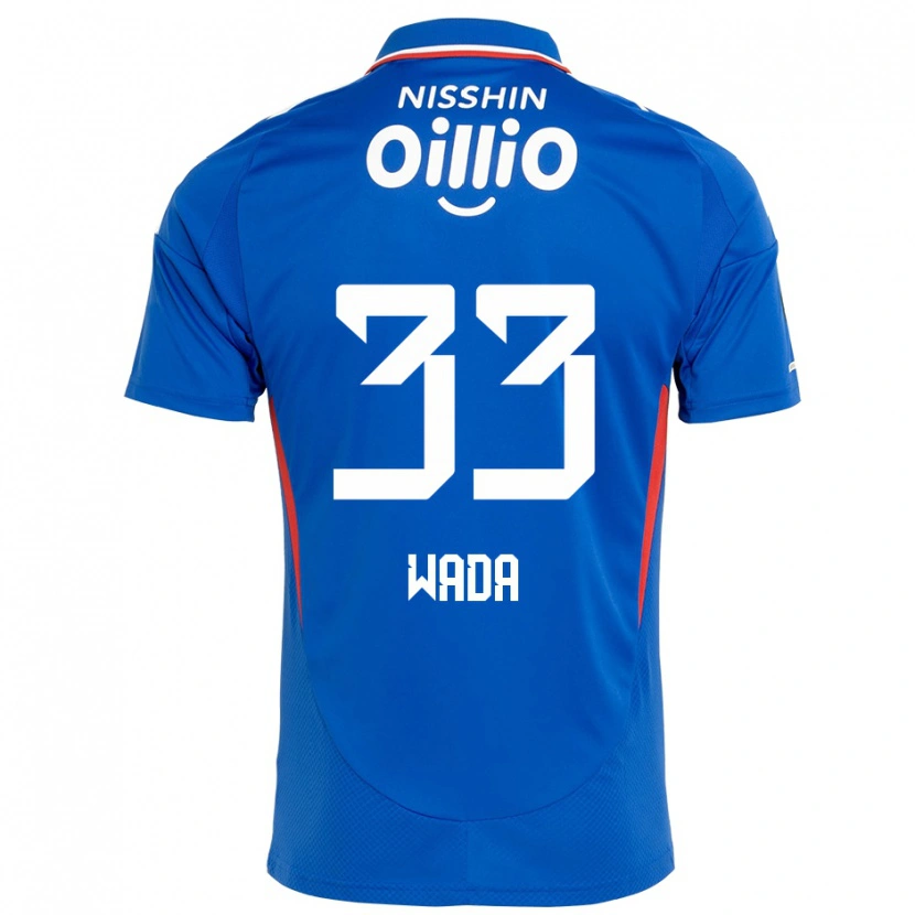 Danxen Kinderen Takuya Wada #33 Koningsblauw Wit Thuisshirt Thuistenue 2025/26 T-Shirt België