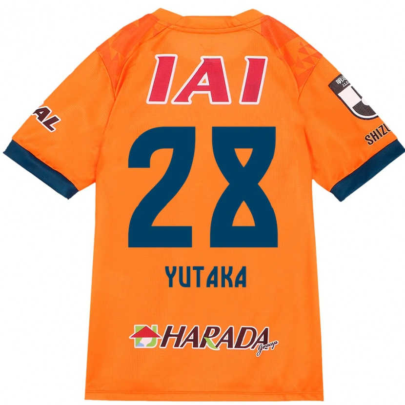 Danxen Kinderen Yutaka Yoshida #28 Oranje Rood Thuisshirt Thuistenue 2025/26 T-Shirt België