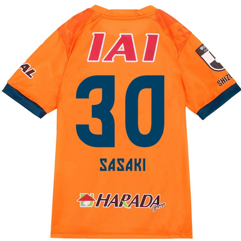 Danxen Kinderen Tomotaro Sasaki #30 Oranje Rood Thuisshirt Thuistenue 2025/26 T-Shirt België
