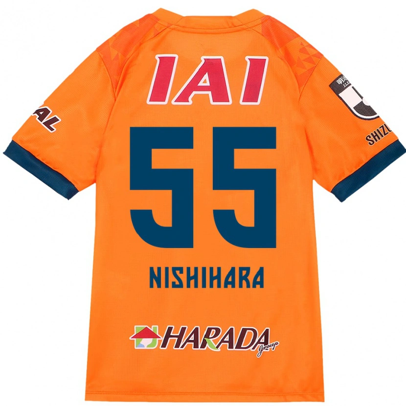 Danxen Kinderen Motoki Nishihara #55 Oranje Rood Thuisshirt Thuistenue 2025/26 T-Shirt België