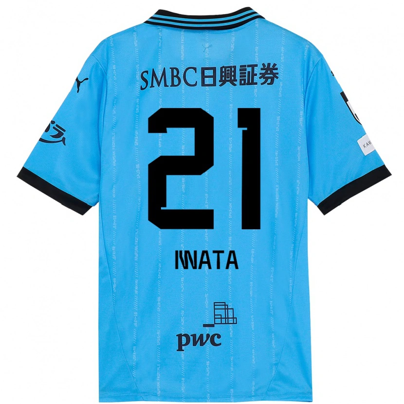 Danxen Kinderen Kantaro Iwata #21 Hemelsblauw Zwart Thuisshirt Thuistenue 2025/26 T-Shirt België