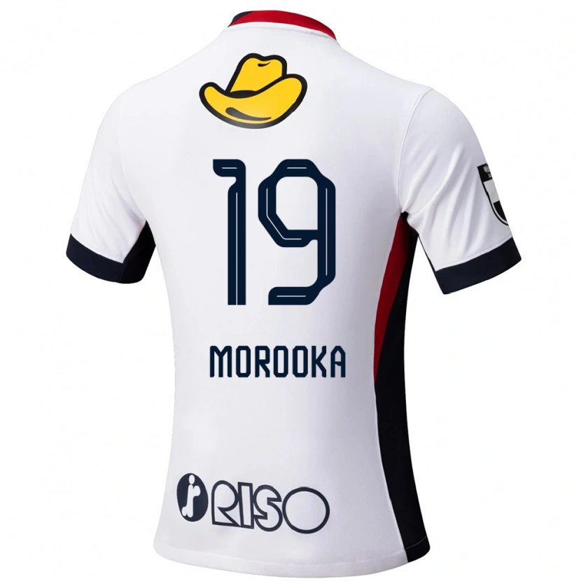 Danxen Kinderen Shu Morooka #19 Wit Zwart Uitshirt Uittenue 2025/26 T-Shirt België